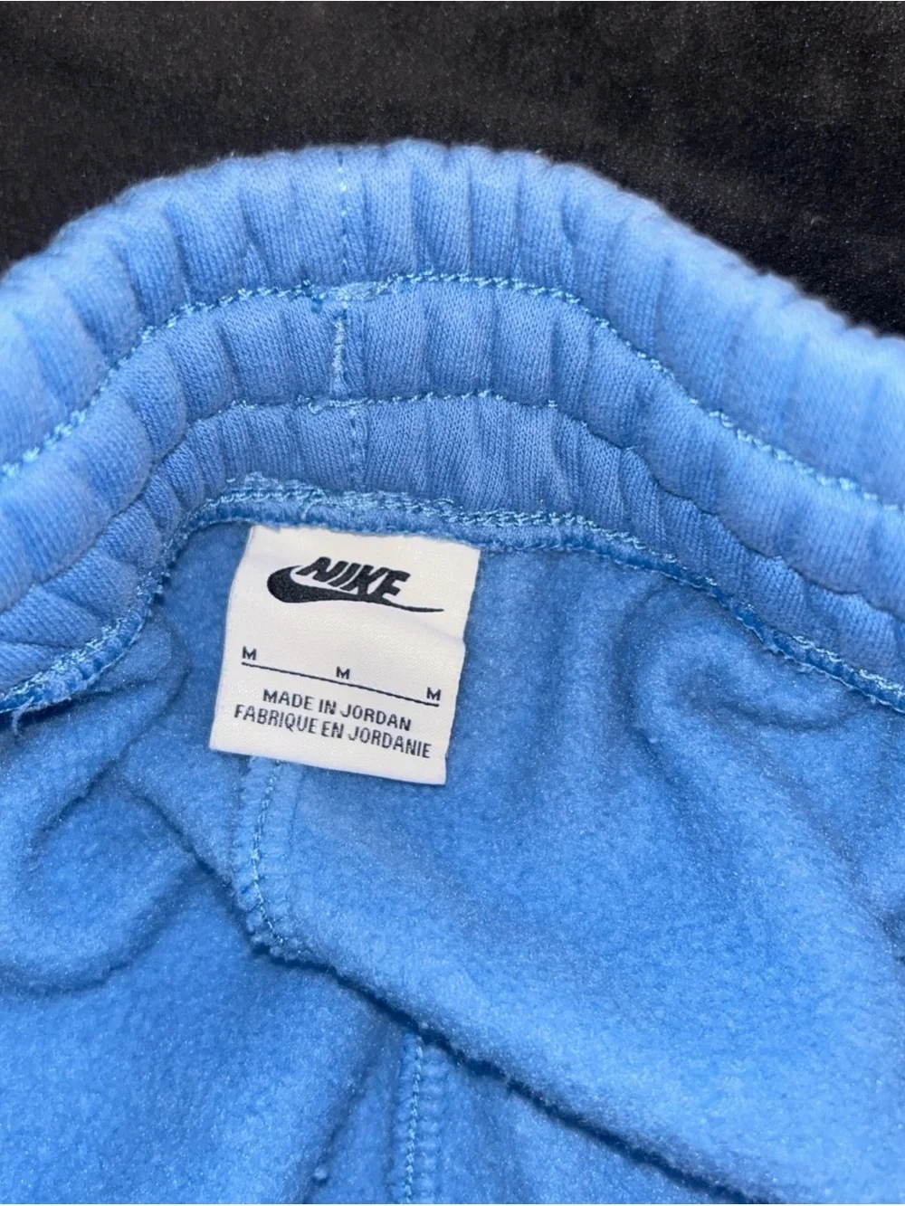 EUC M Nike Kids Blue Periwinkle Fleece Jogger Pants